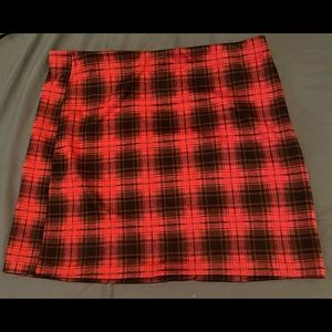 H&M Plaid Skirt